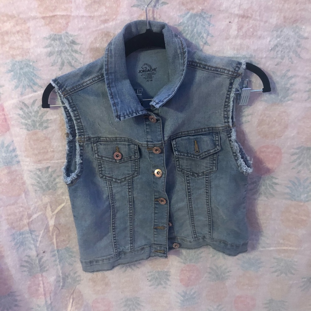 Denim vest